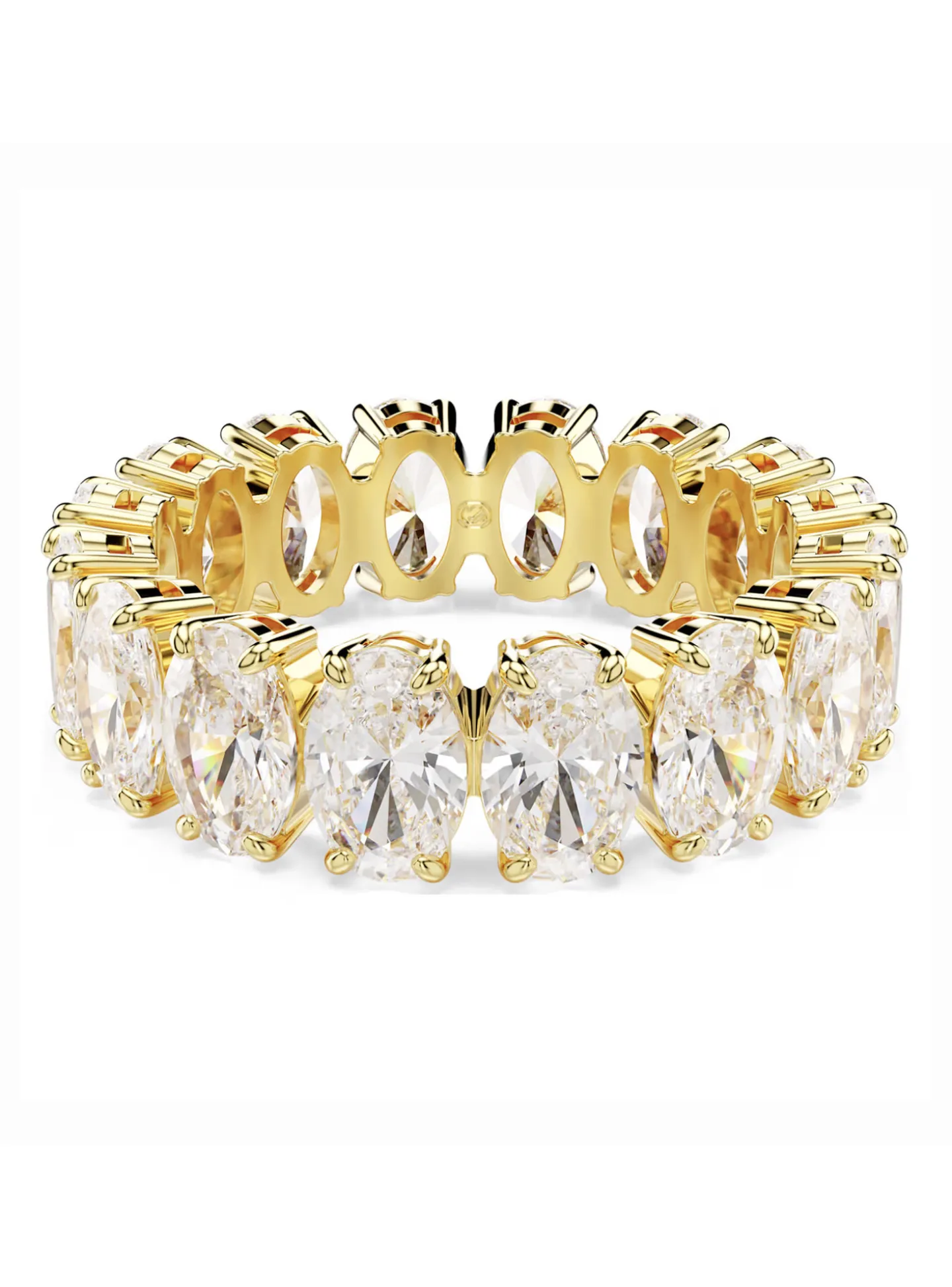 Bague Swarovski Matrix dorée taille ovale 58