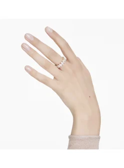 Bague Swarovski Matrix dorée taille ovale 55