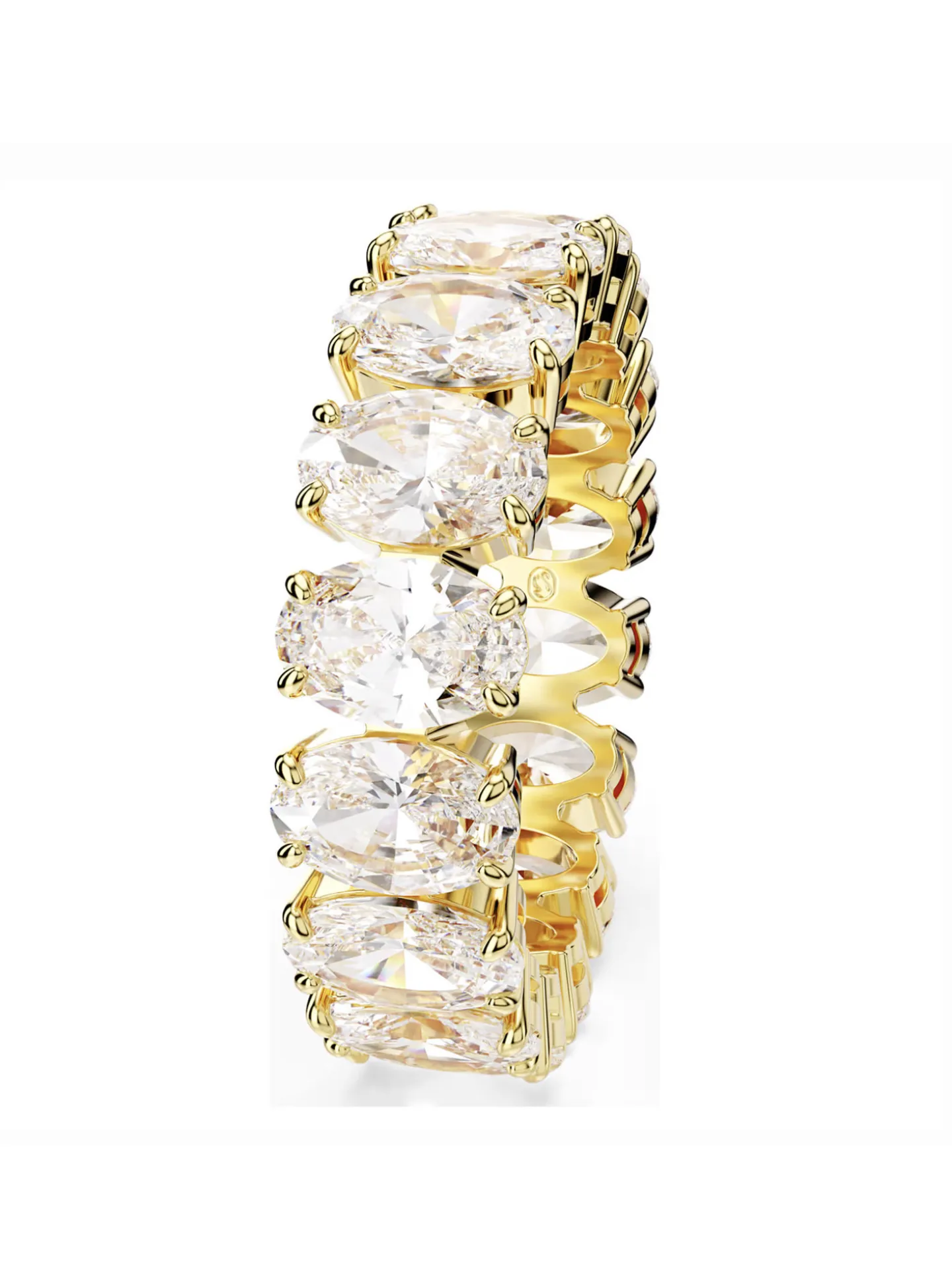 Bague Swarovski Matrix dorée taille ovale 58