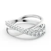 Bague Swarovski Twist Rows 55