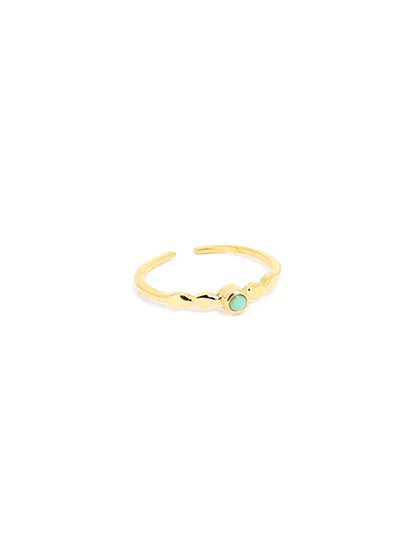 Bague Zag Bijoux Allister turquoise