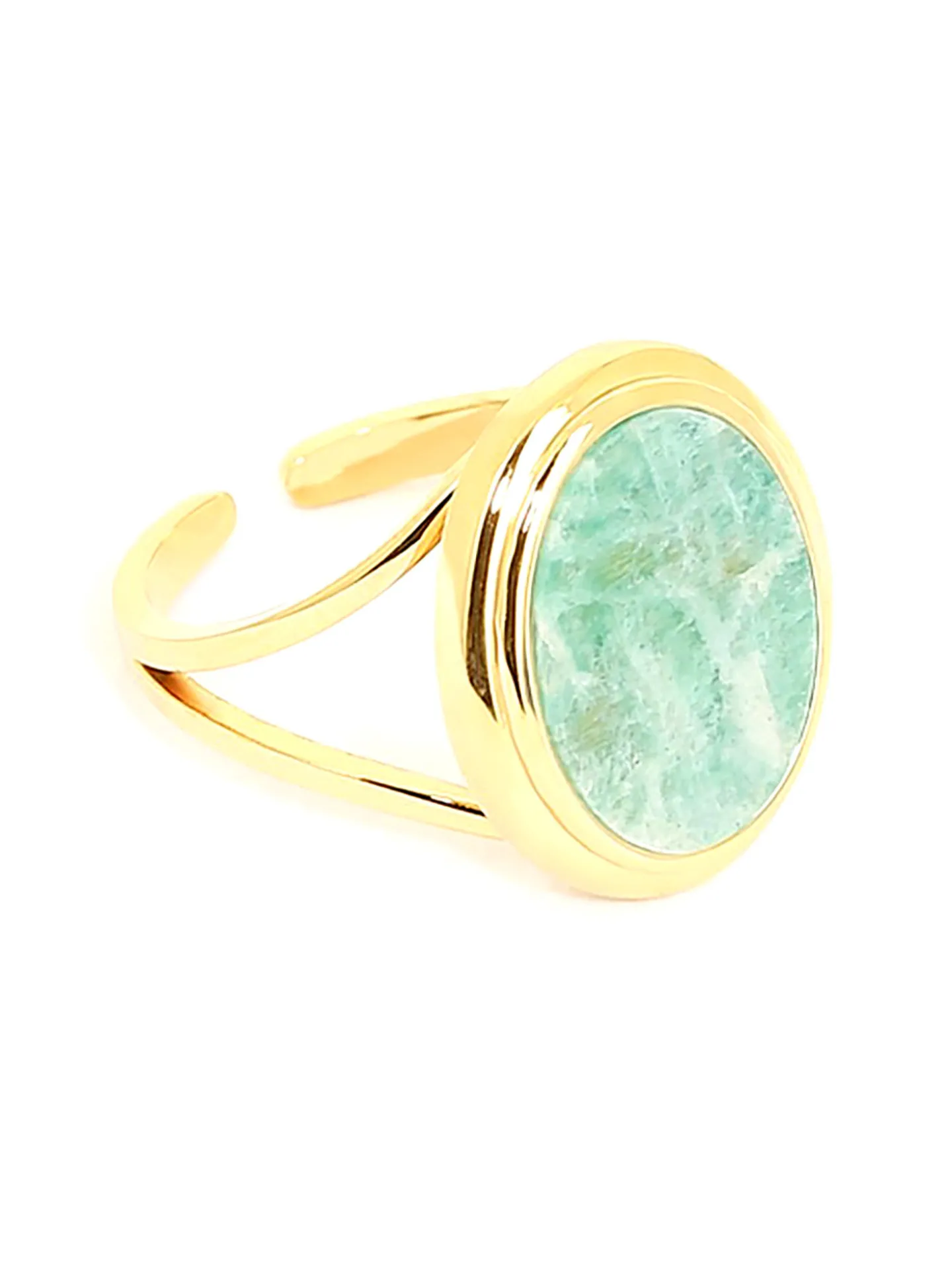 Bague Zag Bijoux Umran amazonite