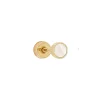 Boucle d'oreille individuelle Zag Bijoux Kamorta_x005f_x000D_acier doré Taille S