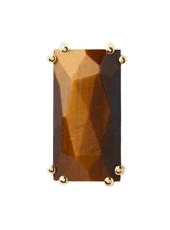 Boucle d'oreille individuelle PdPaola Maiko Oeil de_x005f_x000D_Tigre