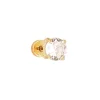 Boucle d'oreille individuelle Zag Bijoux Menorca_x005f_x000D_acier doré Taille L