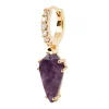 Boucle d'oreille individuelle PdPaola Naoki Charoïte