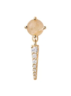 Boucle d'oreille individuelle PdPaola Yoki Quartz ru_x005f_x000D_tilé