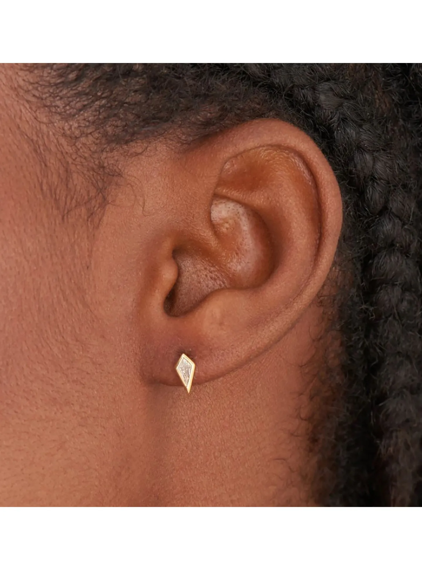 Boucle d'oreille individuelle Ania Haie 'Til Dawn lo_x005f_x000D_sange doré