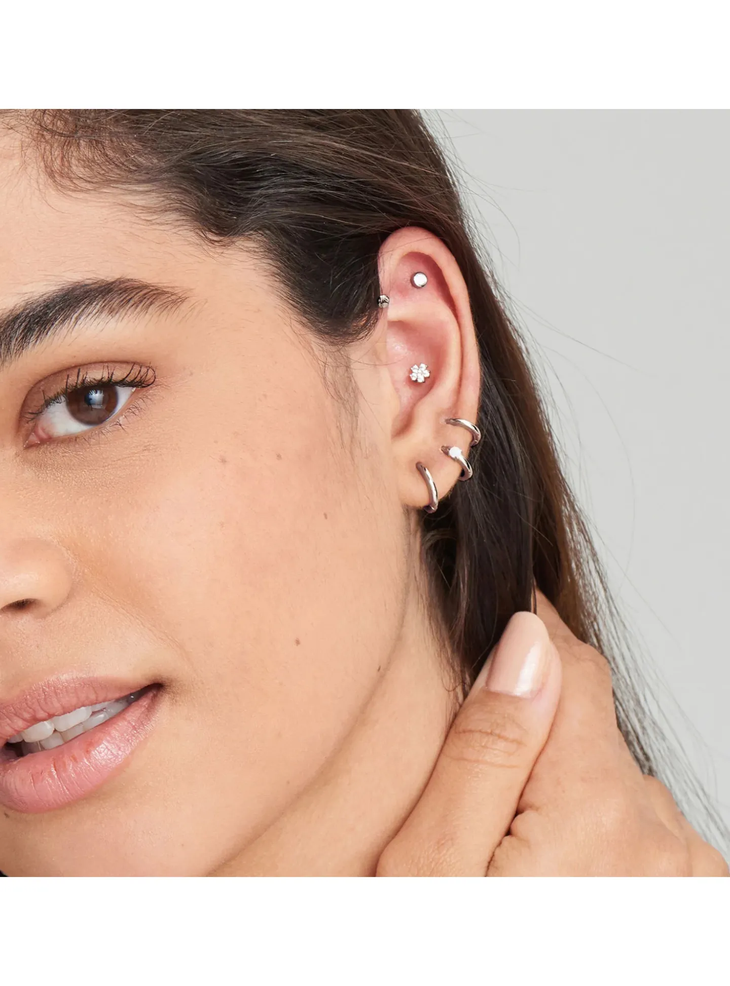 Boucle d'oreille individuelle Ania Haie Sparkle Flow_x005f_x000D_er