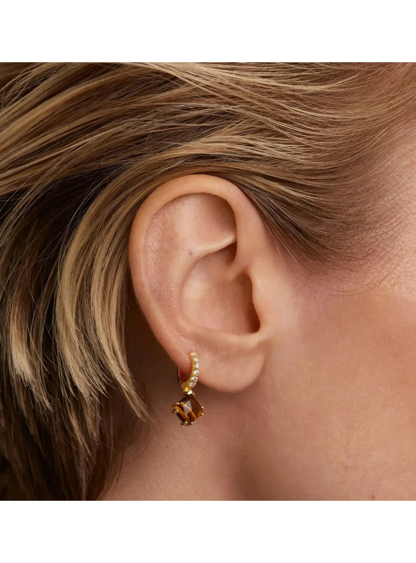 Boucle d'oreille individuelle PdPaola Fuji Oeil-de-t_x005f_x000D_igre