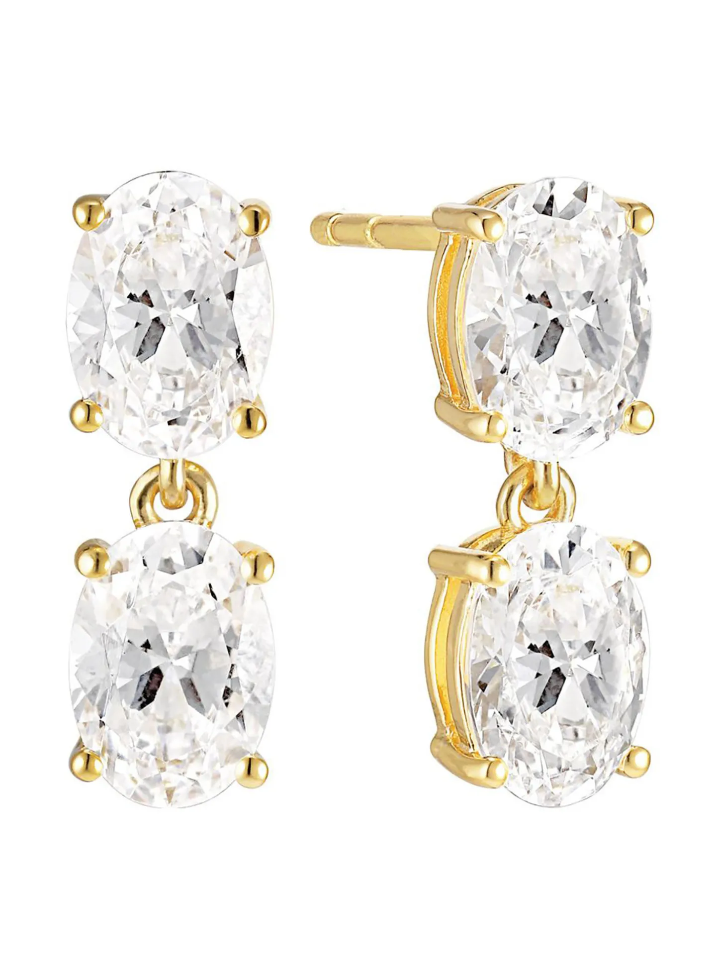 Boucle d'oreilles SIF JAKOBS ELLISSE DUE PICCOLO_x005f_x000D_Oxydes de zirconium