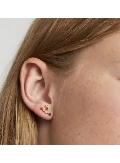 Boucles d'oeilles puces PD Paola ZODIAC - Taureau