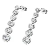 Boucles d'oreille Lotus argent pure essential