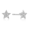 Boucles d'oreille puce Sif Jakobs MIRA_x005f_x000D_argent et oxyde de zirconium