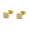 Boucles d'oreilles Agatha Gloria argent doré