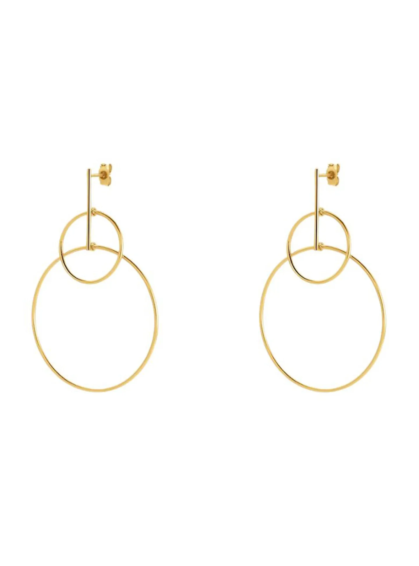 Boucles d'oreilles Agatha Cassini dorée