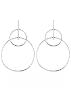 Boucles d'oreilles Agatha Cassini argent