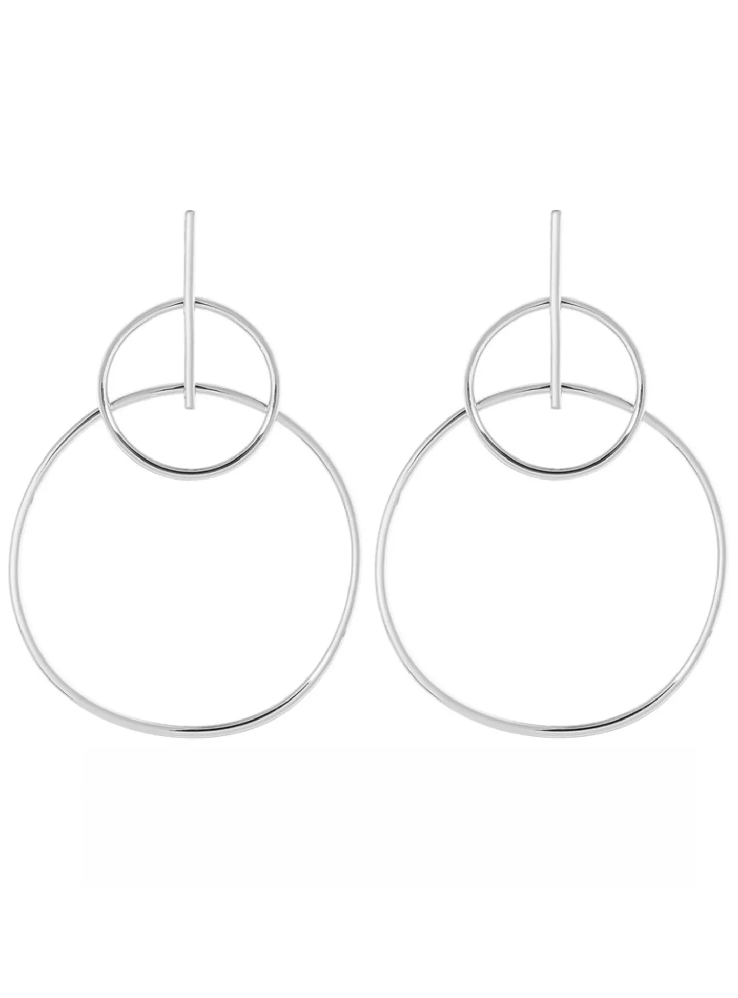 Boucles d'oreilles Agatha Cassini argent