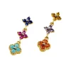 Boucles d'oreilles Agatha Beloved multicolores