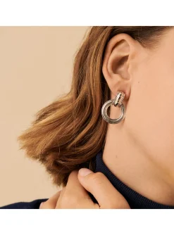 Boucles d'oreilles Agatha 1960 argent