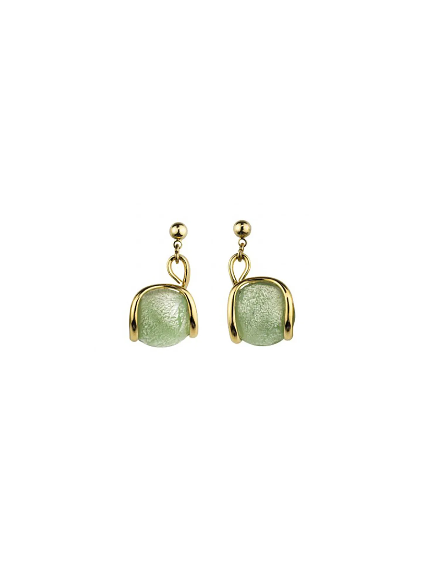 Boucles d'oreilles Andrea Marazzini Venice Verte mat