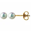 Boucles d'oreilles Brillaxis perle de culture 3.5 mm