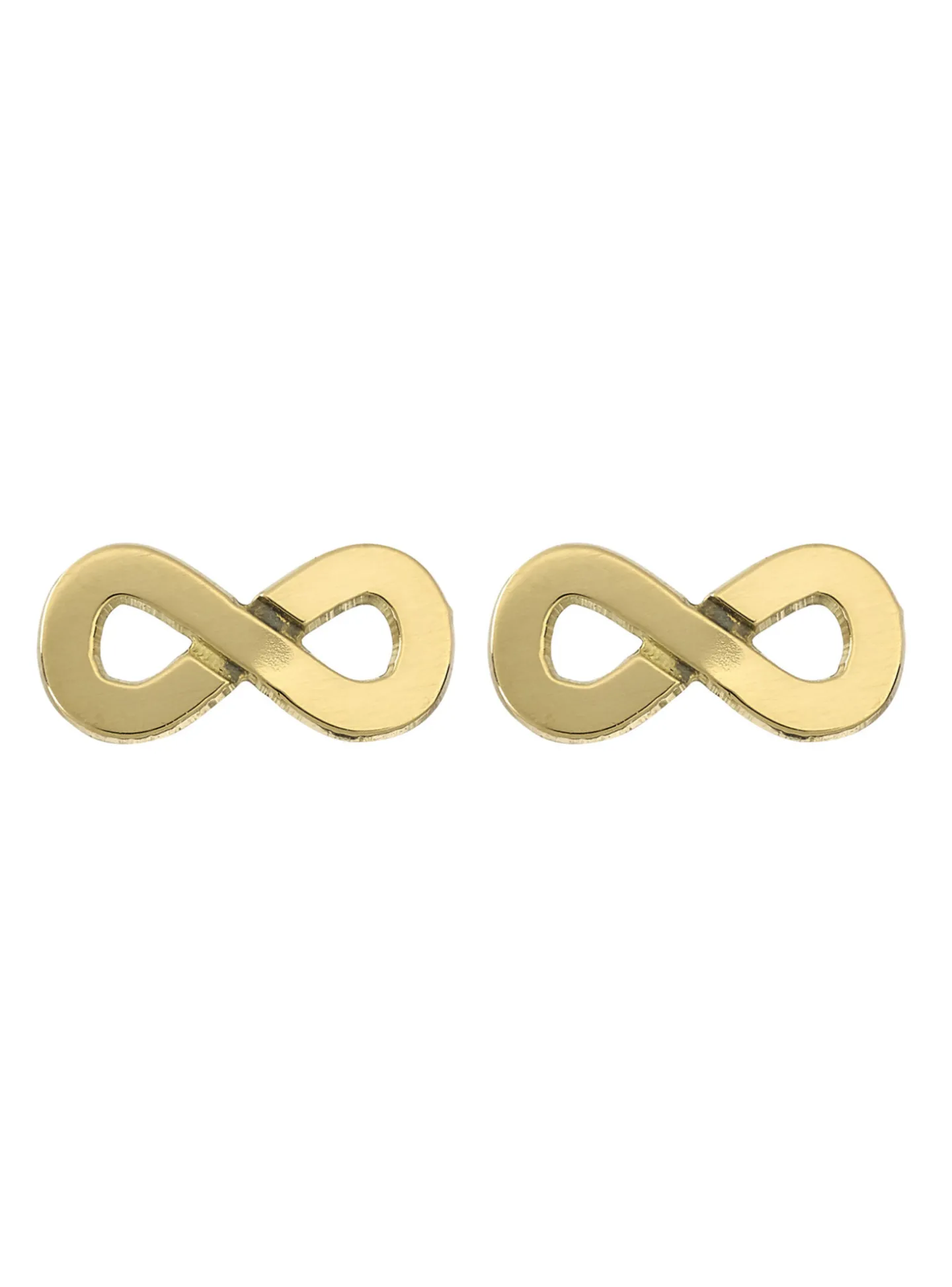 Boucles d'oreilles Brillaxis infini tout or