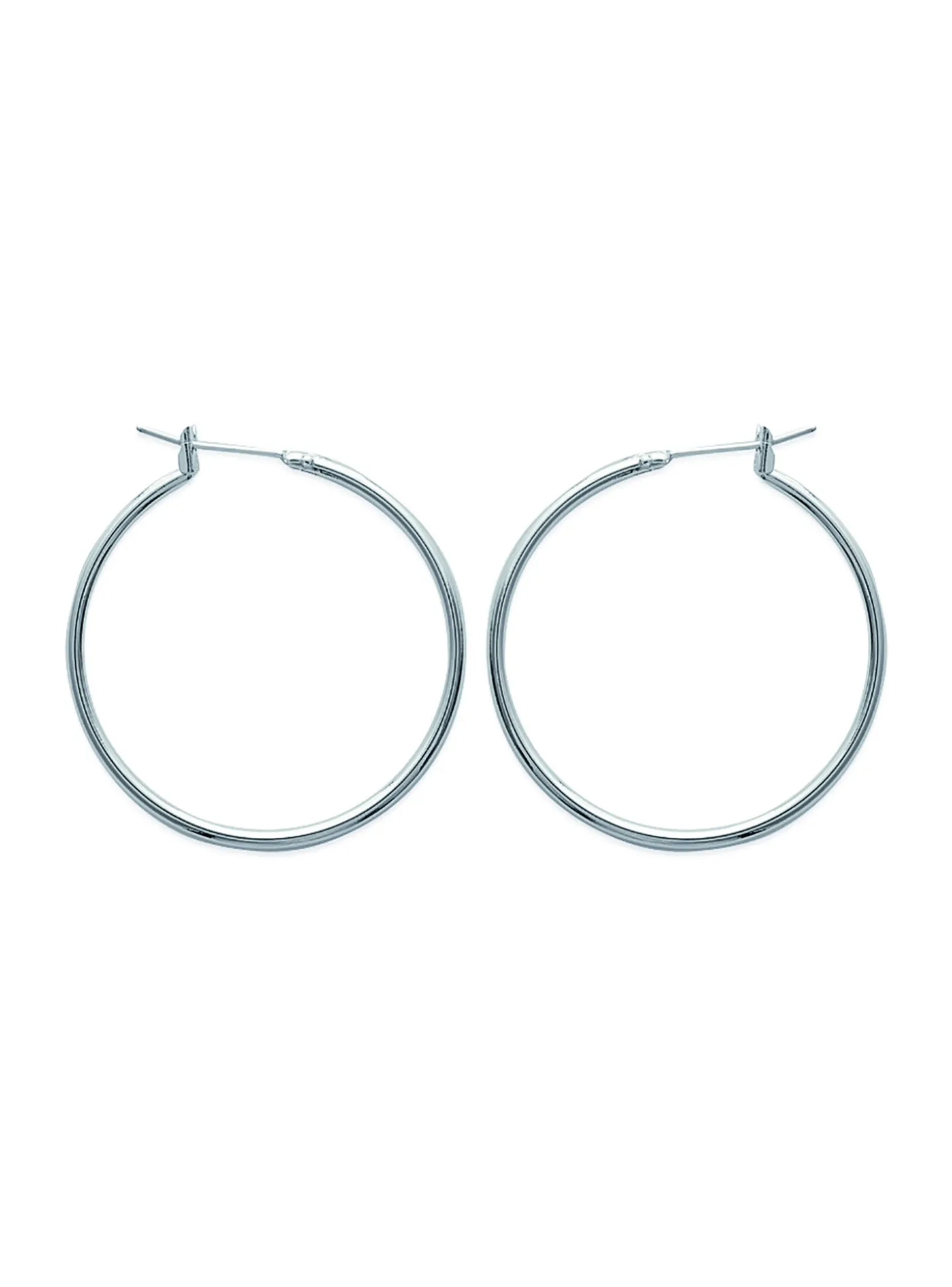 Boucles d'oreilles Brillaxis argent 30mm
