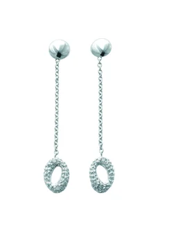 Boucles d'oreilles Brillaxis or 9 carats diamants