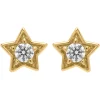 Boucles d'oreilles Brillaxis étoiles or oxydes