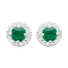 Boucles d'oreilles Brillaxis OZ vert
