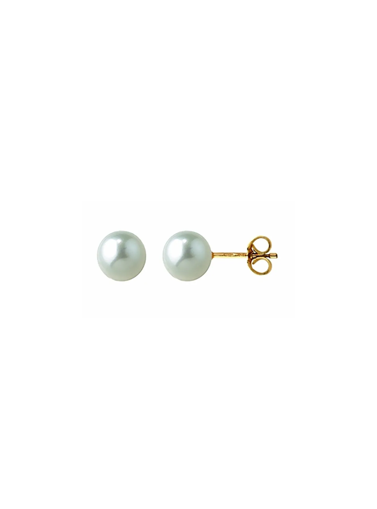 Boucles d'oreilles Brillaxis perles de culture or_x005f_x000D_6/6,5 mm