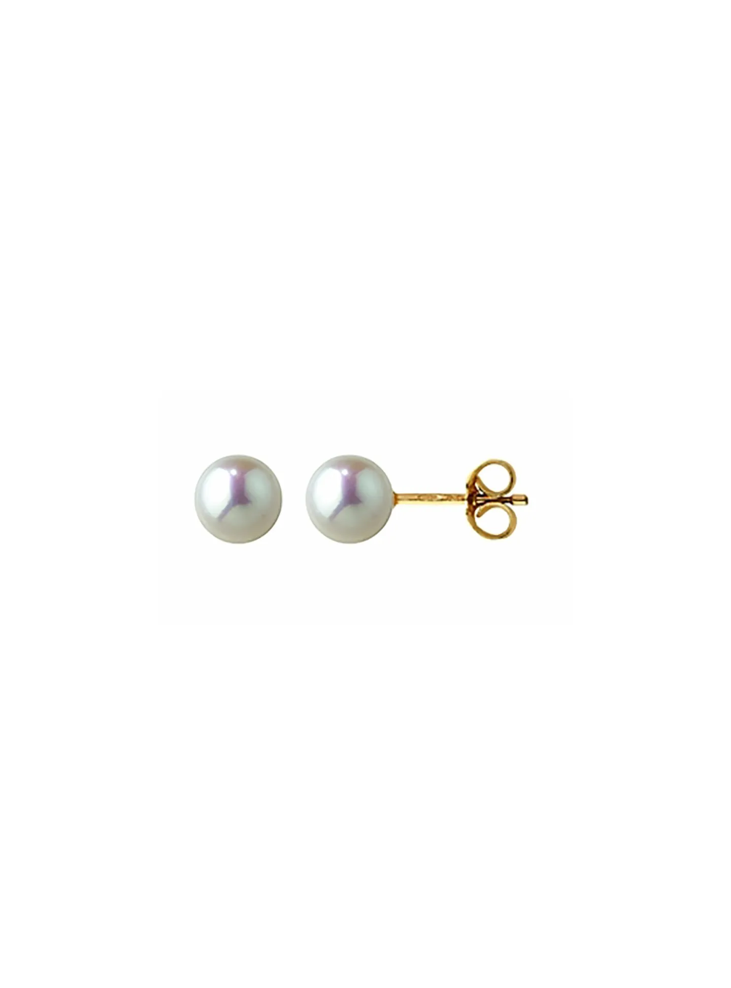 Boucles d'oreilles Brillaxis or perles de culture_x005f_x000D_5/5,5 mm