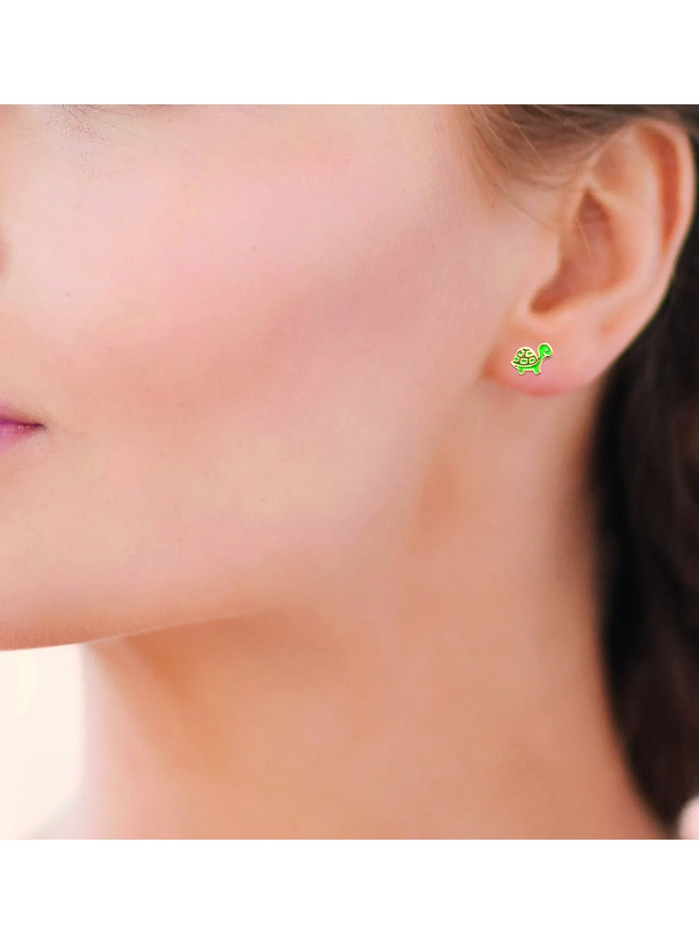 Boucles d'oreilles Brillaxis tortues