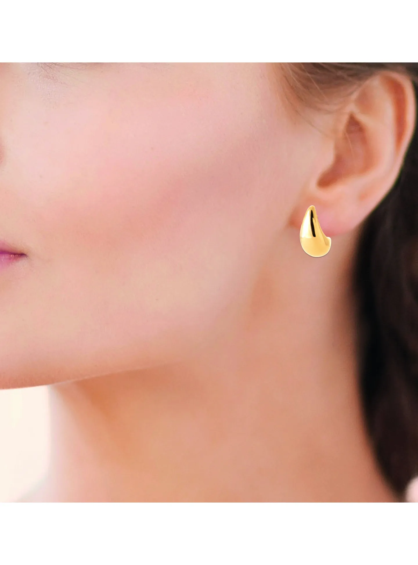 Boucles d'oreilles Brillaxis 1/2 créoles