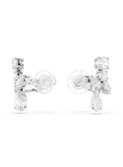 Boucles d'oreilles clip Swarovski Matrix_x005f_x000D_blanc