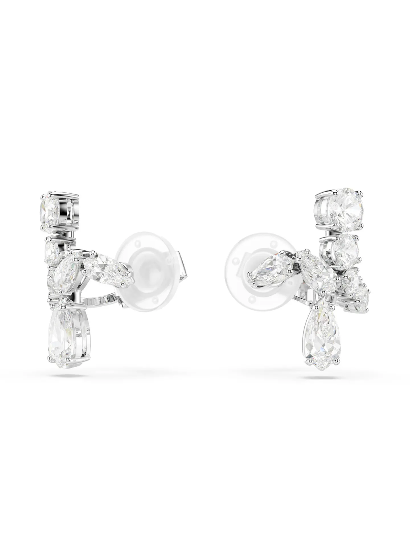 Boucles d'oreilles clip Swarovski Matrix_x005f_x000D_blanc