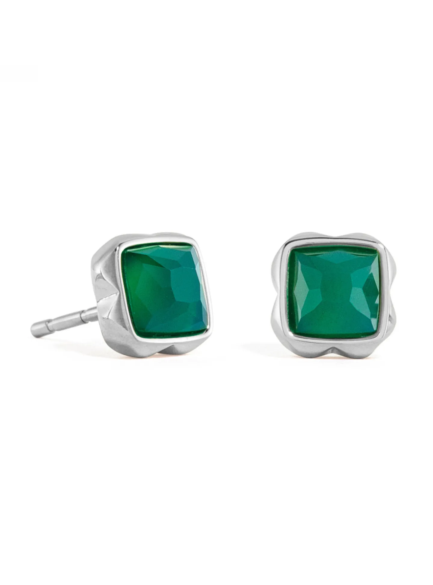 Boucles d'oreilles Coeur De Lion Birthstone Mai_x005f_x000D_Agate verte