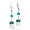 Boucles d'oreilles Coeur de Lion GeoCUBE®Iconic Precious vert