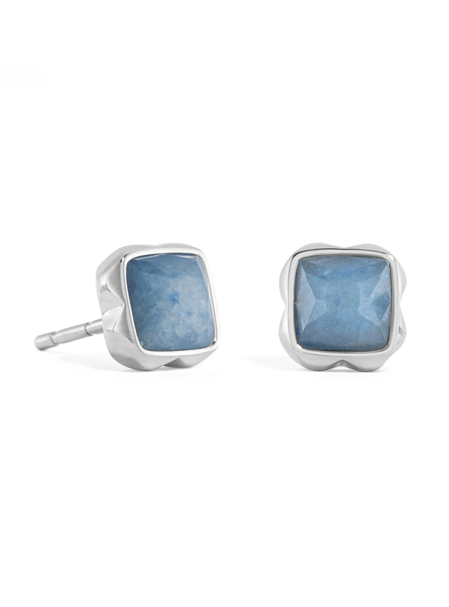 Boucles d'oreilles Coeur de Lion Birthstone_x005f_x000D_Mars Avanturine bleue
