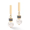 Boucles d'oreilles Coeur de lion GeoCUBE® IconicPearl Mix