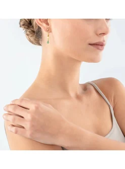 Boucles d'oreilles Coeur de Lion Princess spheres_x005f_x000D_vertes