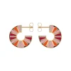 Boucles d'oreilles créoles Les Cadettes_x005f_x000D_Sunrise