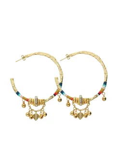 Boucles d'oreilles créoles Hipanema Fakhir