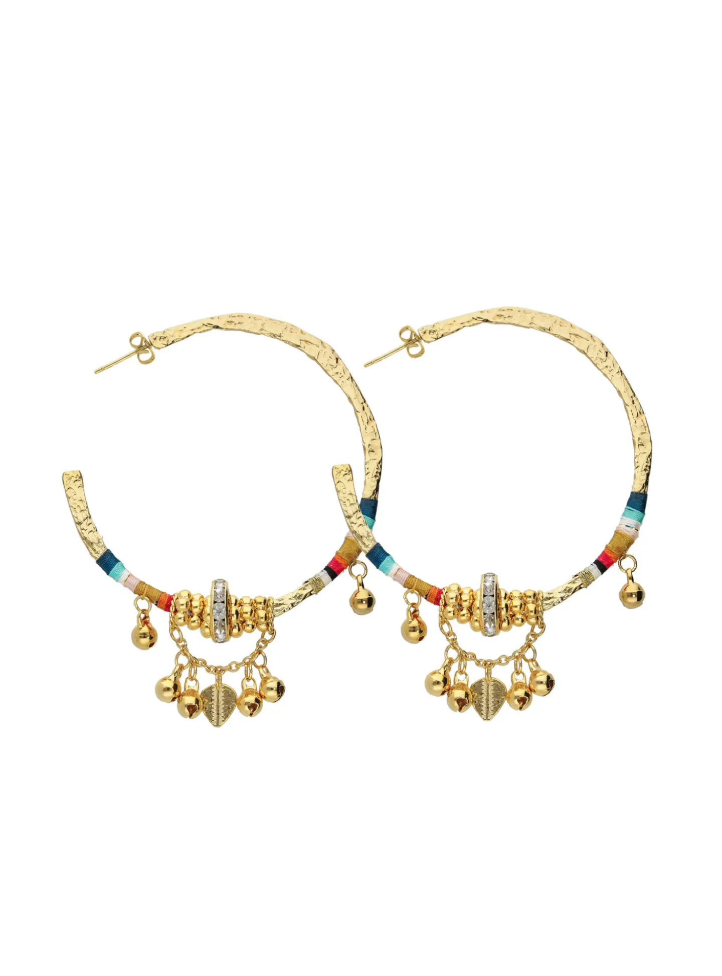 Boucles d'oreilles créoles Hipanema Fakhir