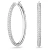 Boucles d'oreilles Créoles Swarovski Stone