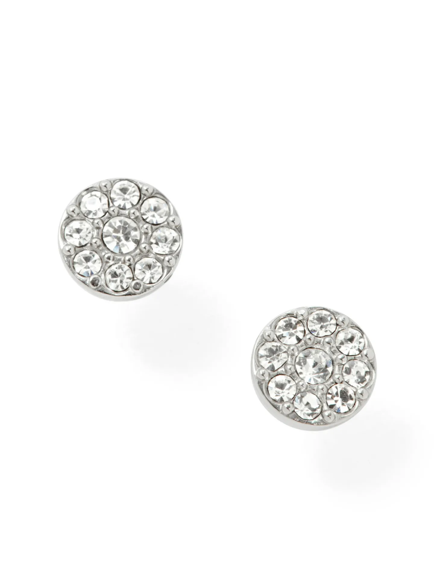 Boucles d'oreilles Fossil Sutton disques empierrés