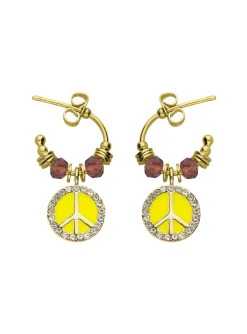 Boucles d'oreilles Hipanema Hayley yellow