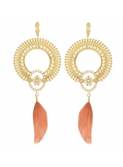 Boucles d'oreilles Hipanema Azana White