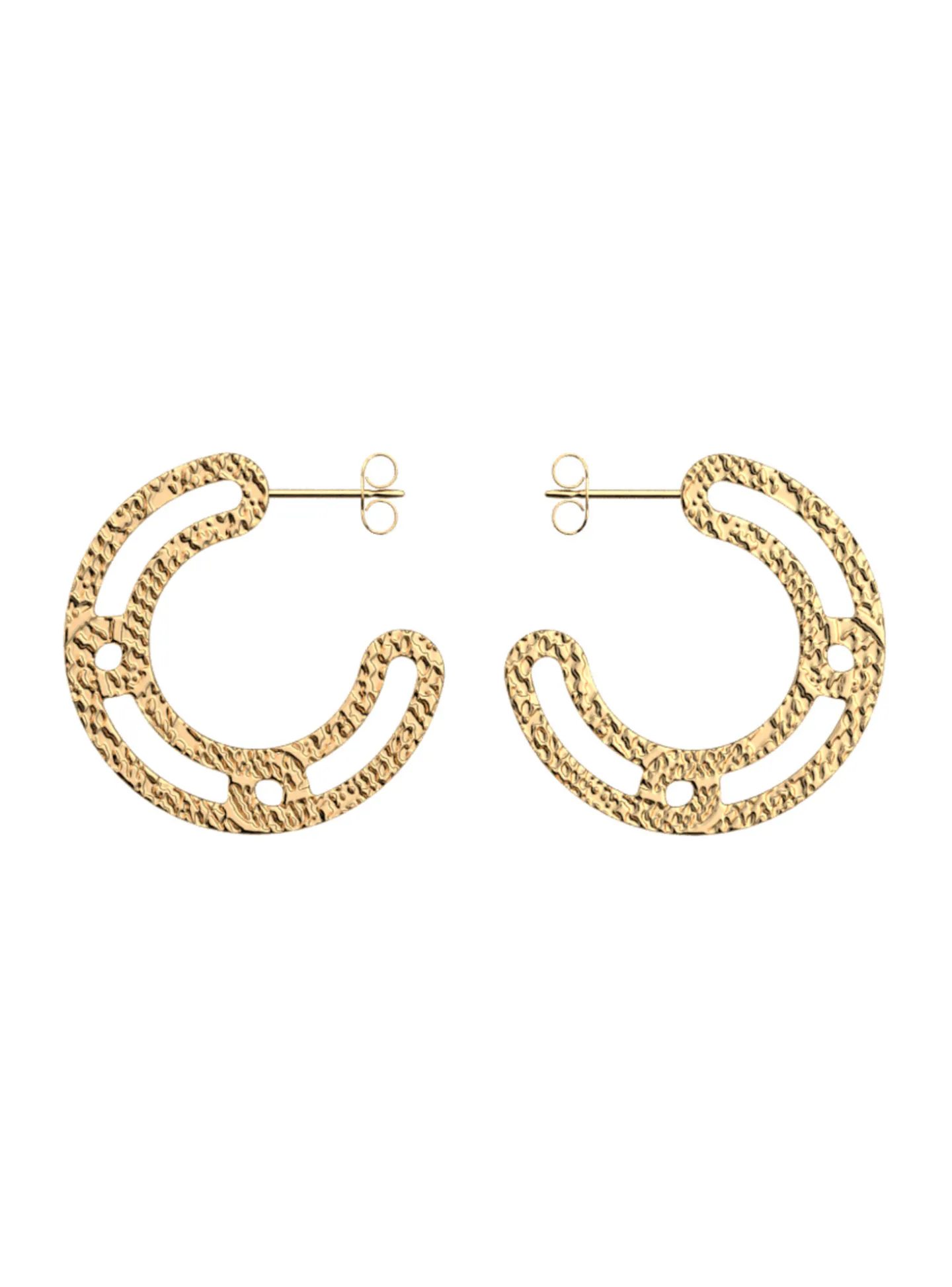 Boucles d'oreilles Les Georgettes Ecailles